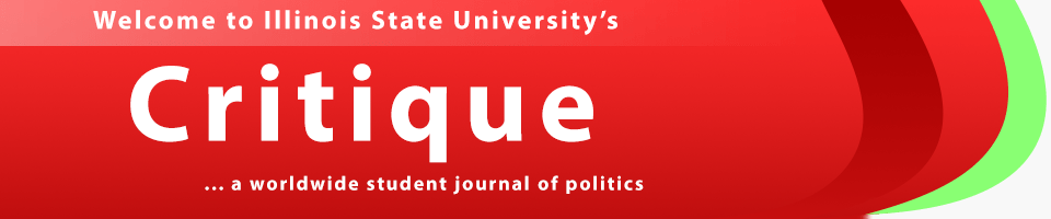 批判……全世界的学生政治杂志》上