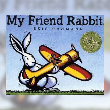 我的朋友兔子书的封面