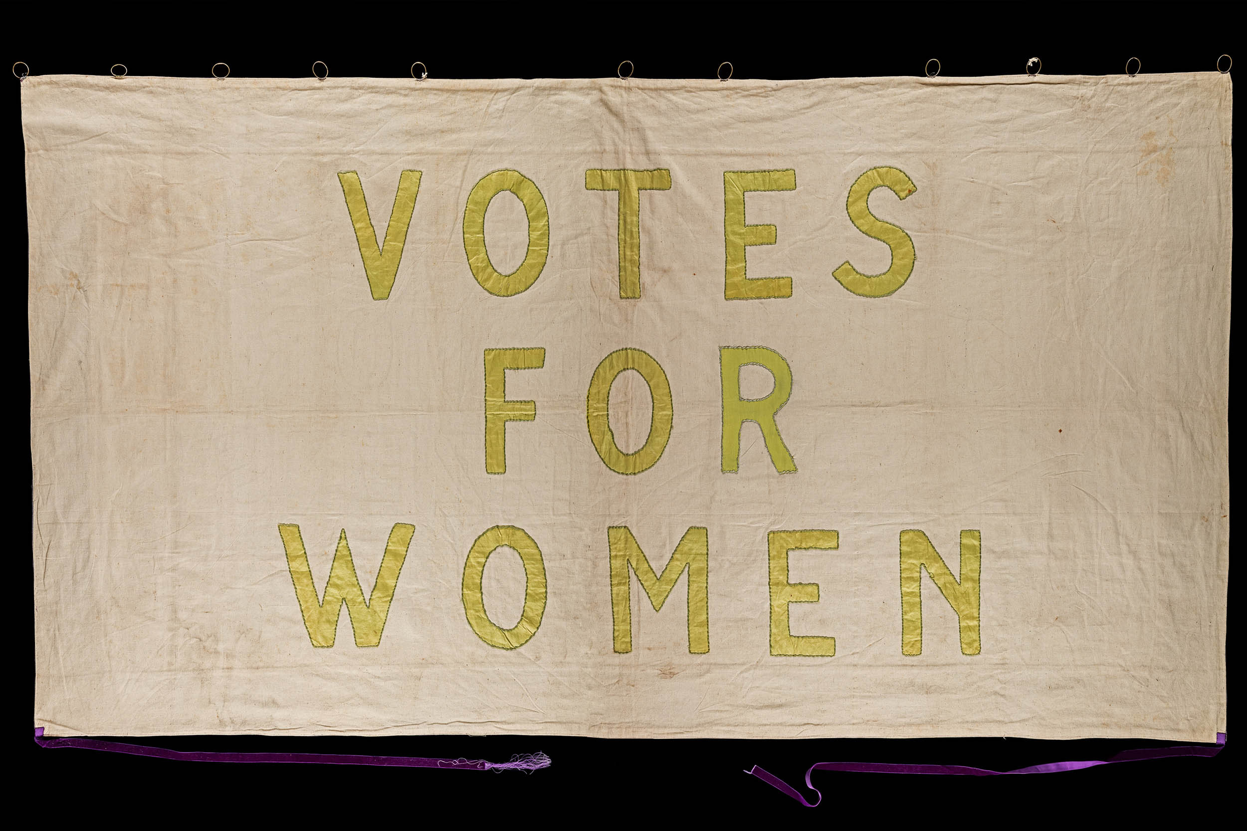 女性选票横幅