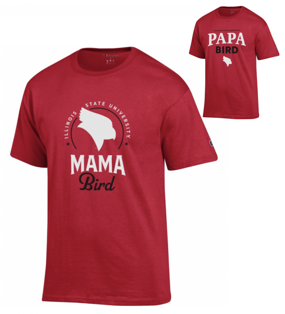 鸟妈妈和鸟爸爸的t恤