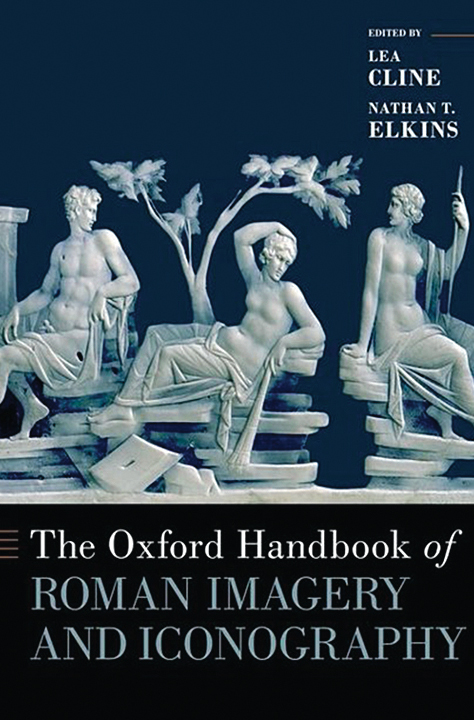 书的封面罗马的肖像和图案的牛津手册Lea Cline和内森·t·Elkins编辑