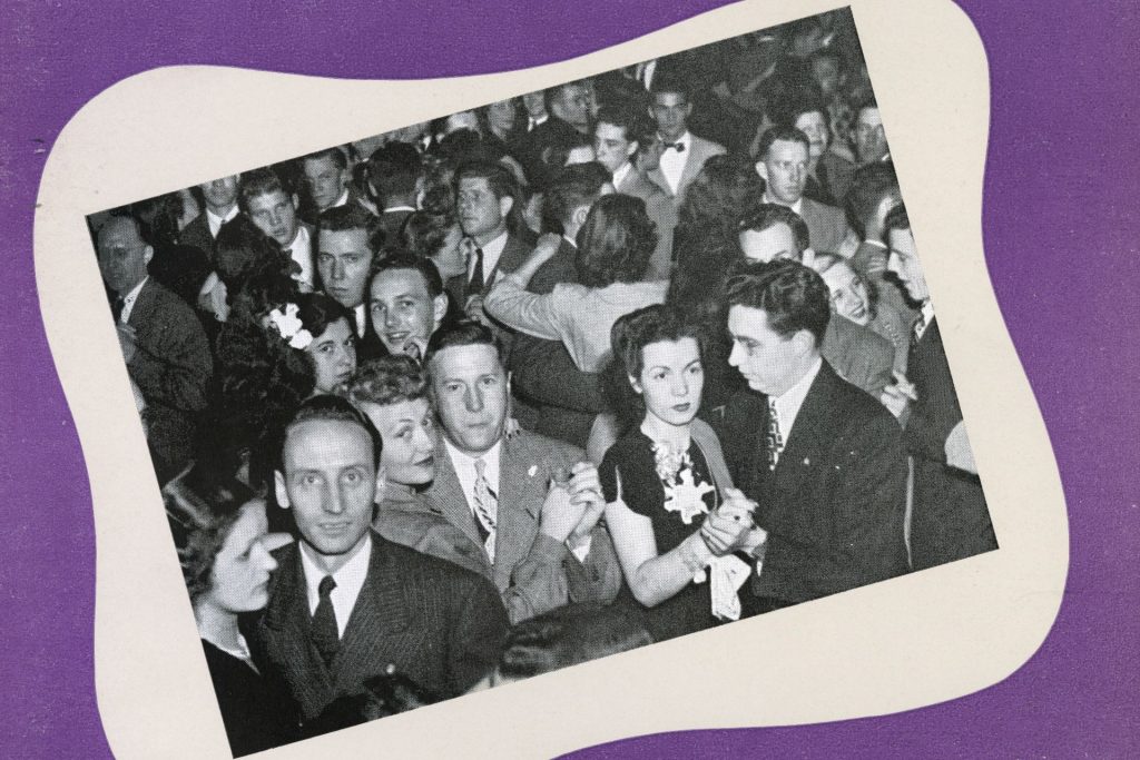 ISNU校友跳舞聚会大约1946年
